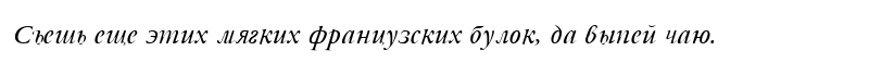 CyrillicGaramond Italic