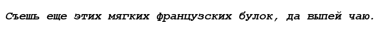Courier New Cyr Bold Italic