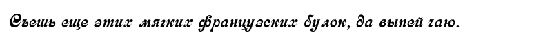 Calligraph Medium Italic